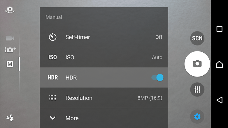 خاصية HDR