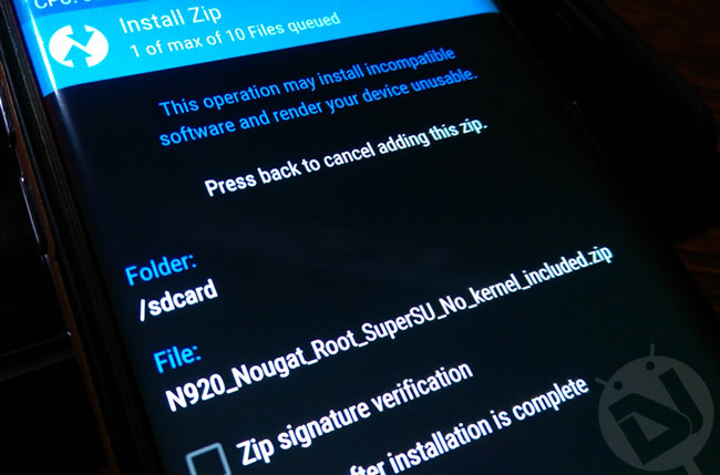 كيف تقوم بعمل روت لهاتف Samsung Galaxy Note 5 بنظام تشغيل نوجا 7.0