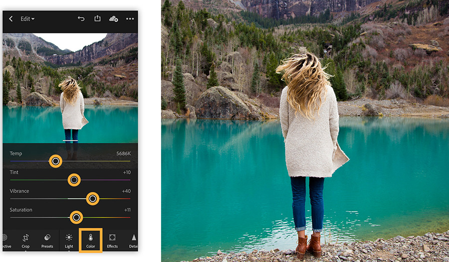 10 أدوات رئيسية لتحرير الصور باستخدام Adobe Lightroom Mobile
